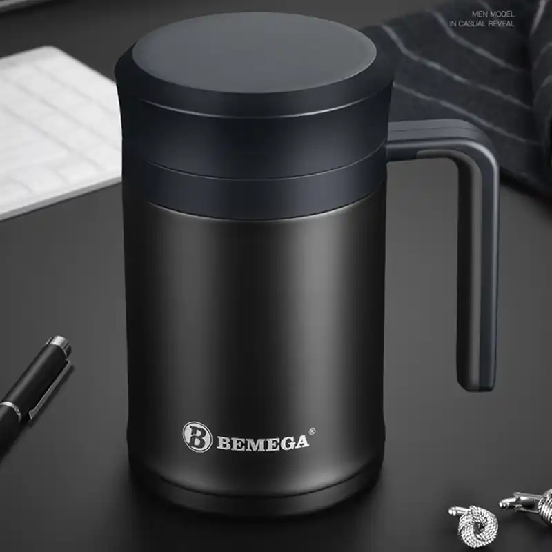 thermos cup with handle
