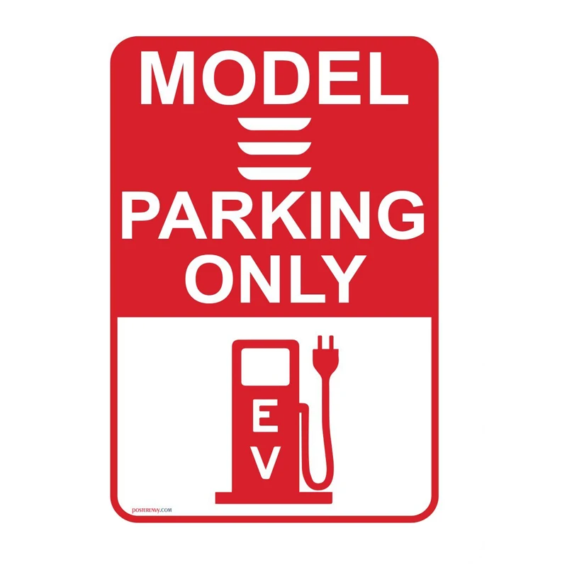 

Model parking only! vintage metal bar signs retro tin plate iron painting wall decoration for garage home