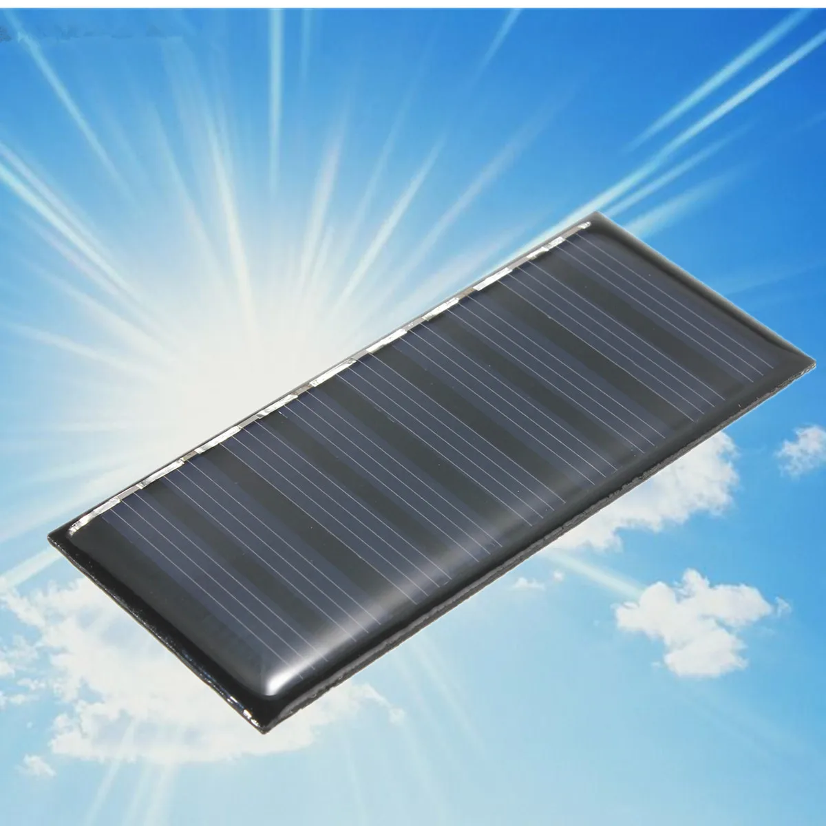 Солнечная панель DIY 5 в 0,5 Вт 100 мини-батарея мАч питание модели поликристаллического кремния эпоксидной смолы для зарядки мобильного телефона DC