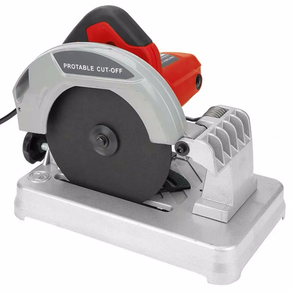 

1200W Electric Compound Miter Saw Adjustable Cutting Angle Handheld Tool 220V Suitable Wood Soft Metals