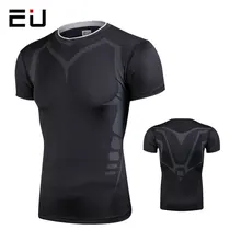 Мужская футболка для фитнеса, Мужская футболка с коротким рукавом для бега, футболка для бега, Мужская тренировка Бодибилдинг