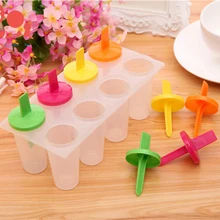 4/8 ячеек, форма для мороженого, многоразовые формы для мороженого, формы для мороженого, лоток для мороженого, форма для льда, сделай сам, бар, кухонные принадлежности для приготовления пищи