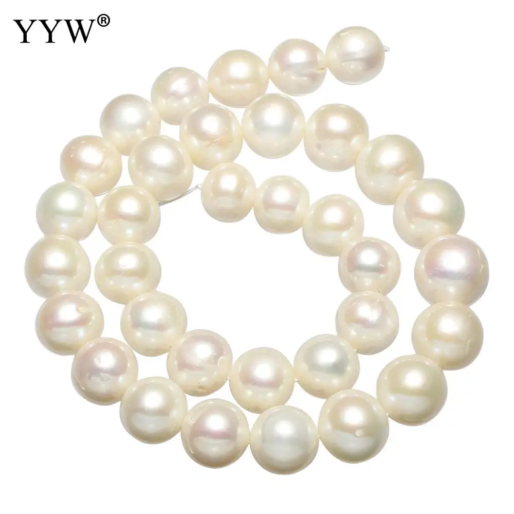 

YYW Cultured Potato Freshwater Pearl Beads Strand jewelry gift DIY bracelet necklace