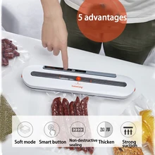 Electric Vacuum Sealer Packaging Machine Household for Food Saver 110V 220V Vacuum Sealer Bag with 10PCS Food Storage Bags Electric Vacuum Sealer Packaging Machine Household for Food Saver 110V 220V Vacuum Sealer Bag with 10PCS Food Storage Bags
