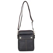 J.M.D винтажная Мужская сумка из натуральной кожи, маленькая сумка-слинг для мужчин, кошелек 1002A