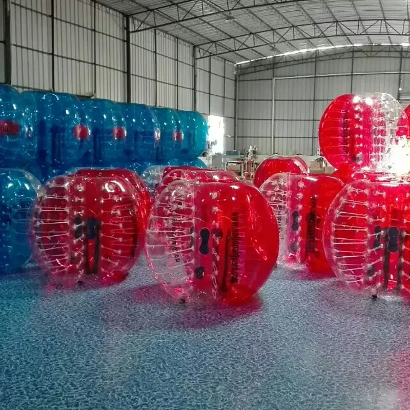 0.8mm PVC 1.5m Bubble Football Bubble Soccer Ball Inflatable Bumper Ball Inflatable Air Soccer