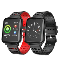 Новый Smart Браслет T2 носить часы сердечного ритма крови Давление Монитор кислорода Smartwatch Спорт на открытом воздухе Bluetooth smart band Q8 Q3 Q1