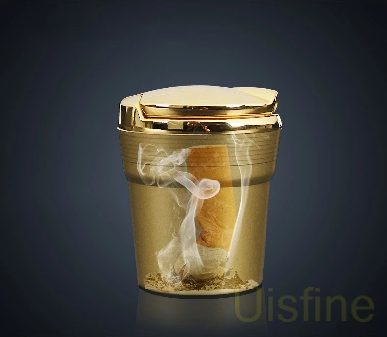 Пепельница для автомобиля пепельница со светодиодом экологически чистый