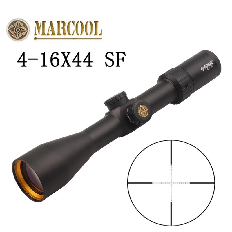 

MARCOOL BLT 4-16X44SF tactical riflescope duplex reticle rifle sight scope reticle optics sniper mount rail airsoft