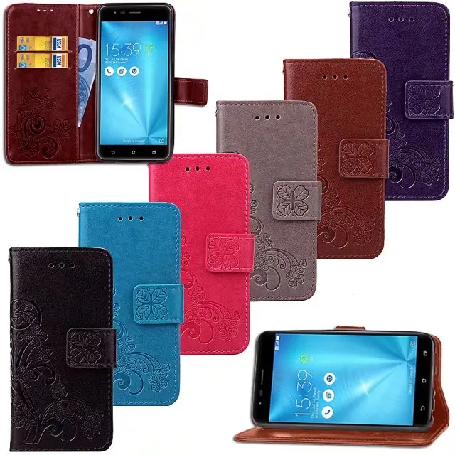 Effelon чехол для Asus Zenfone 3 Zoom Case ZE553KL Роскошный кожаный чехол для телефона Asus Zenfone 3 Zoom Чехлы для Asus ZE553KL чехол