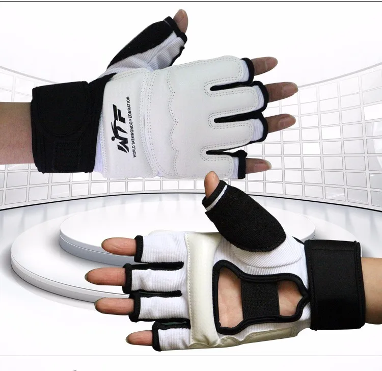 Adult/Kids Taekwondo Gloves Sparring Hand Foot Protector Cover Boxing
