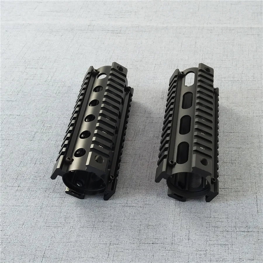 Охотничий Тактический страйкбольный AR-15 M4 Handguard Carbine 6,7 дюймов RIS Quad Rail 2 шт. аксессуары для Пикатинни