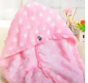 pink 25x62 см Lady's Волшебная сухая Кепка для волос быстросохнущее полотенце для волос красивое сушильное банное полотенце мягкое головное обертывание шляпа Косметика для макияжа для волос - Цвет: pink
