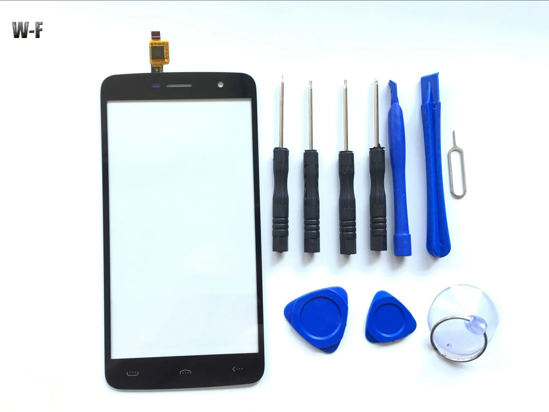 Original HOMTOM HT17 Touch Screen with Tools Glass Panel Accessories Smart Phone Replacement For HOMTOM HT17