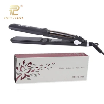 

2019 Electric Hair Straightener Ceramic Steam Flat Iron drop shipp product professional salon styling tools