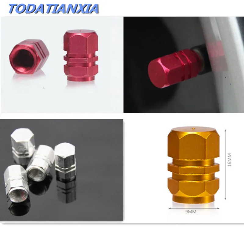 

New 4pcs/pack car Wheel Stem Air Valve Caps Car Tire Valve for volvo s60 tucson 2017 peugeot 508 golf 7 audi a3 8p ix35 seat