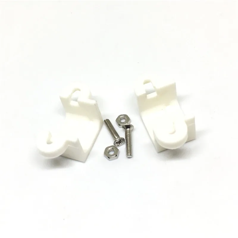 N20 Micro Motor Mount Set 12mm DC Gear Motor Mounting Bracket Toy Car Accessories with screws 