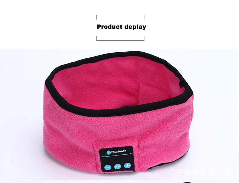 Беспроводные Bluetooth наушники для сна головной убор мягкая теплая спортивная смарт-шапка умный динамик стерео шарф гарнитура с микрофоном