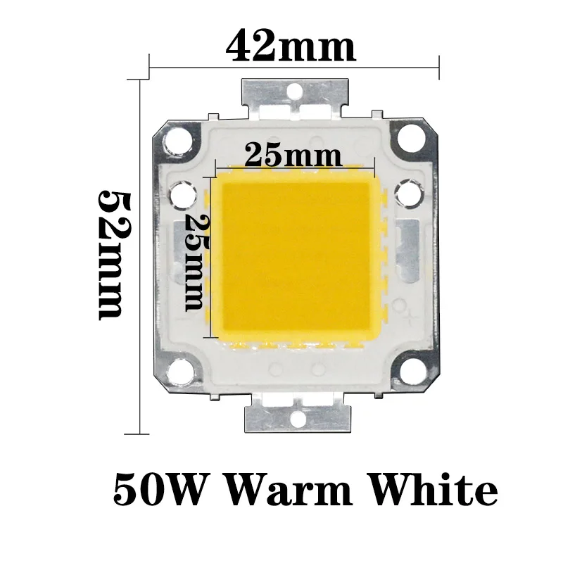 Светодиодный светильник высокой мощности SMD COB 20 Вт 30 Вт 50 Вт DC30-36V белый светильник теплый белый красный зеленый синий для diy