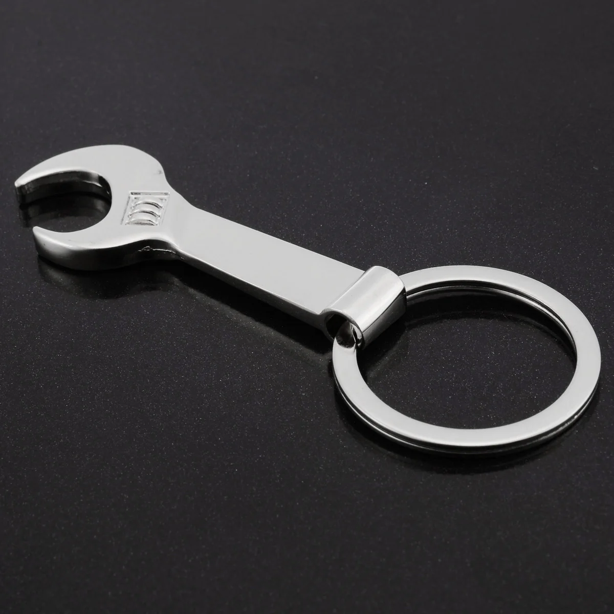 New Car Charm Wrench Bottle Opener Keyring Keychain Metal Key Chain Ring Keyfob Unique Creative Gift