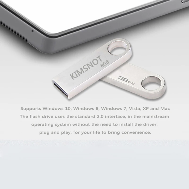 Металлический USB флеш накопитель 8 ГБ 16 32 64 128 ГБ|USB флэш-накопители| |