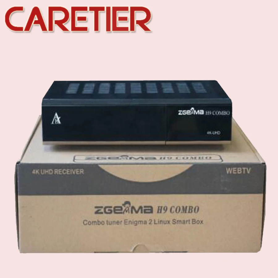 ZGEMMA H9 COMBO DVB-S2X+ DVB-T2C 4K UHD E2 DVB-S2X Linux Wifi Встроенный комбинированный спутниковый приемник 2 шт./лот