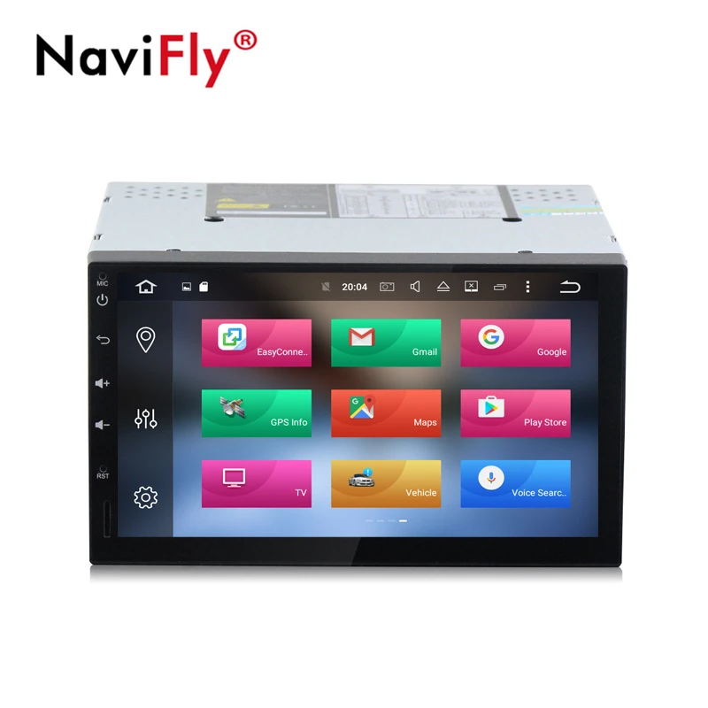Cheap 7 inch 2 din universal car radio audio multimedia player Android 8.0 octa core 4G+32G car gps navigetion for Nissan Toyota 3