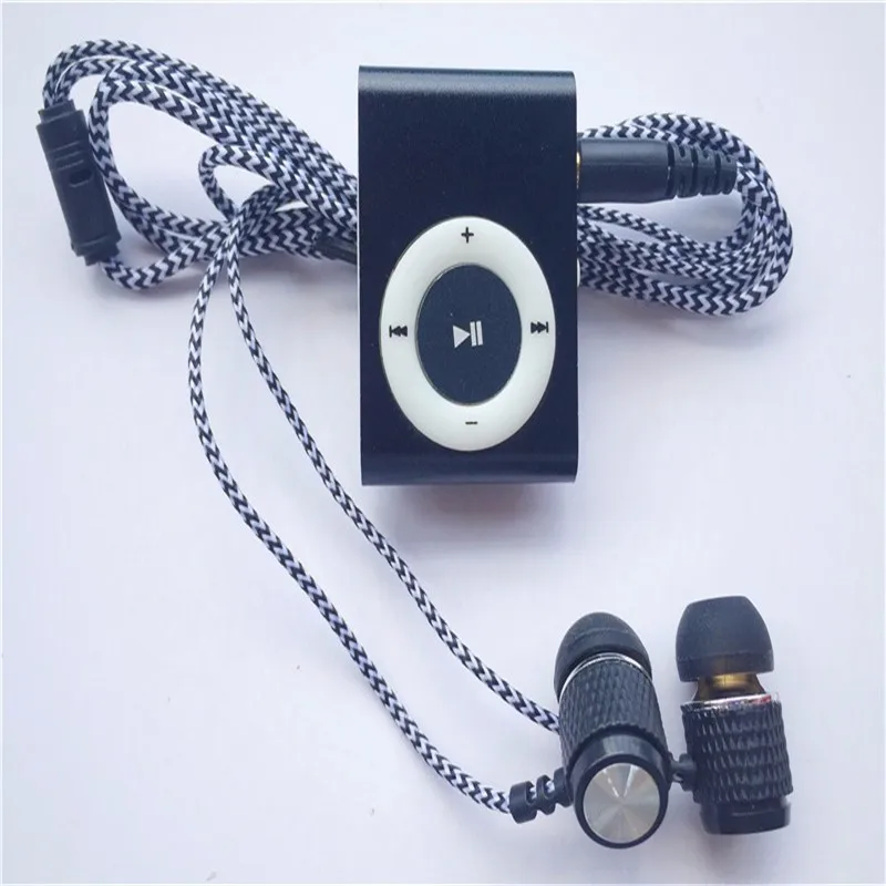 

MP3 Colorful Mini Portable Mp3 Music Player Mp3 Player Micro TF Card Slot USB MP3 Sport Player USB Port With Earphone and Winder