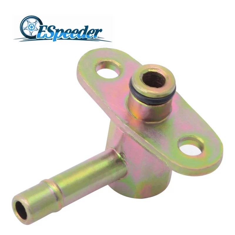 

ESPEEDER 0.2in 1 Pcs High Performance Fuel Rail Adapter Fits For Nissan 240SX SR20DET 89-98 Mild Steel