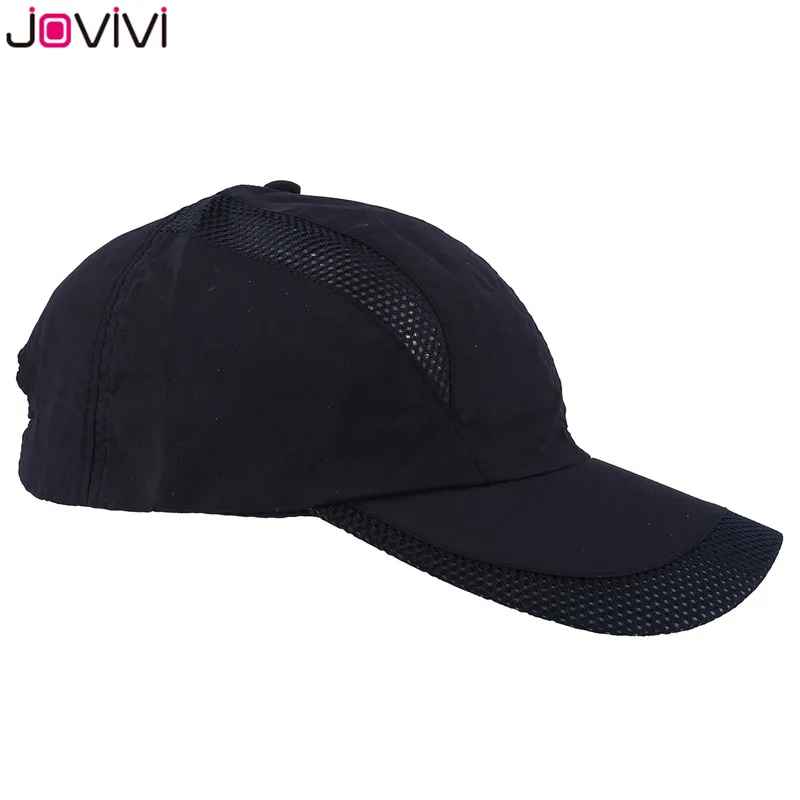 Jovivi новинка, Для Мужчин's Бейсбол Кепки комплект спортивный головной убор Лето Повседневное козырек шляпа для защиты от солнца черный/серый/темно-Цвет