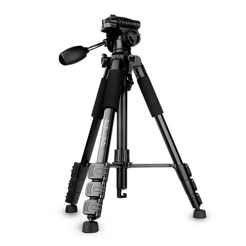 QZSD Q111 Профессиональный портативный штатив для камеры алюминиевый сплав с Q08 коромысло шаровой головкой для Canon Nikon sony SLR камера