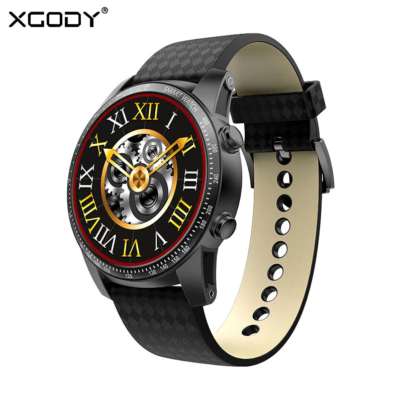 

Kingwear KW99 MTK6580 Android 5.1 SIM Card Smart Watch Heart Rate Monitor Fitness Tracker Sport GPS Watch Mens Smartwatch Phone