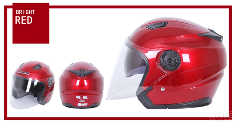JIEKAI Ретро мотоциклетный шлем с открытым лицом, мотоциклетный шлем, мотоциклетный шлем для мотогонок, мотоциклетные винтажные шлемы