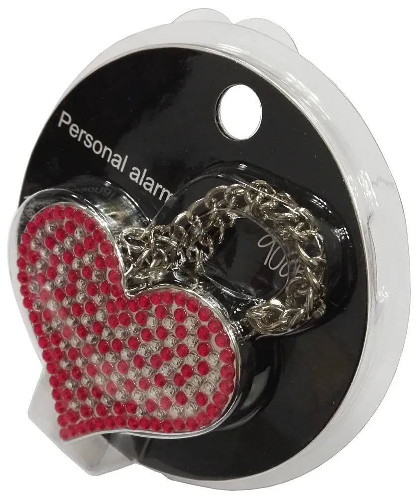 Pull out the key chain alarm security woman defensive anti-wolf device pull personal alarm backpack alarm pull ring key chain