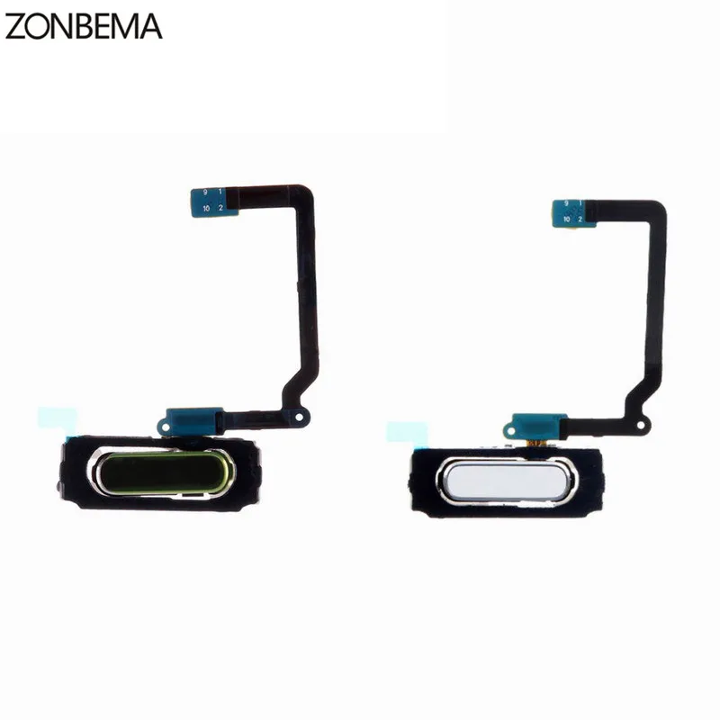 ZONBEMA 10pcs/lot Home Button keypad Flex Cable Ribbon