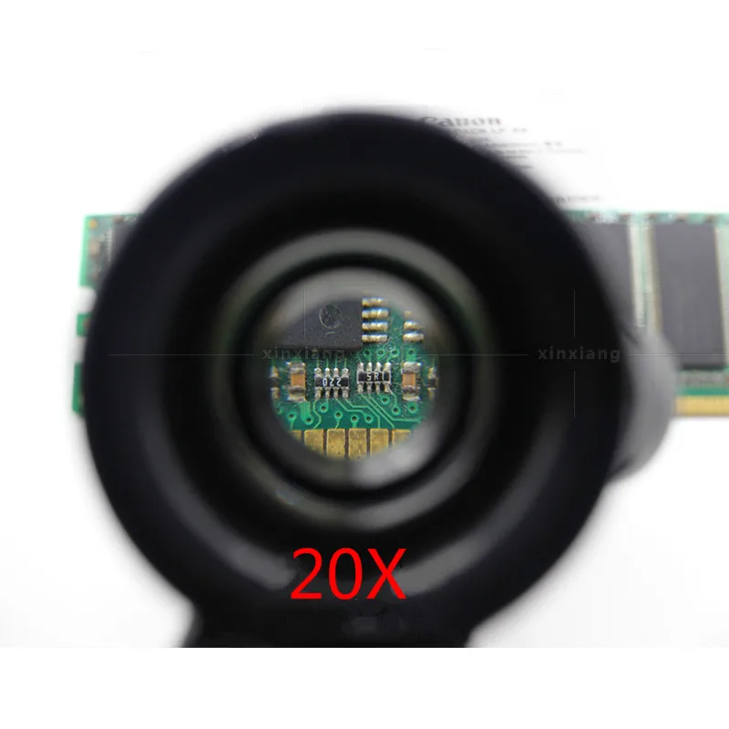 Xinxiang Magnifier 20X Magnifying Jewelry Watch Crafts Repair Magnifier Glasses Wearing Style With LED Lights Loupe Magnifier (3)