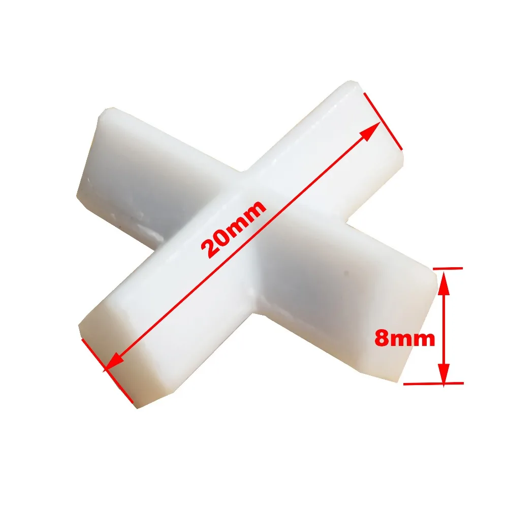 E8x20mm PTFE магнитная мешалка смеситель мешалки PTFE поперечной формы мешалки белый спин баров, 3 шт