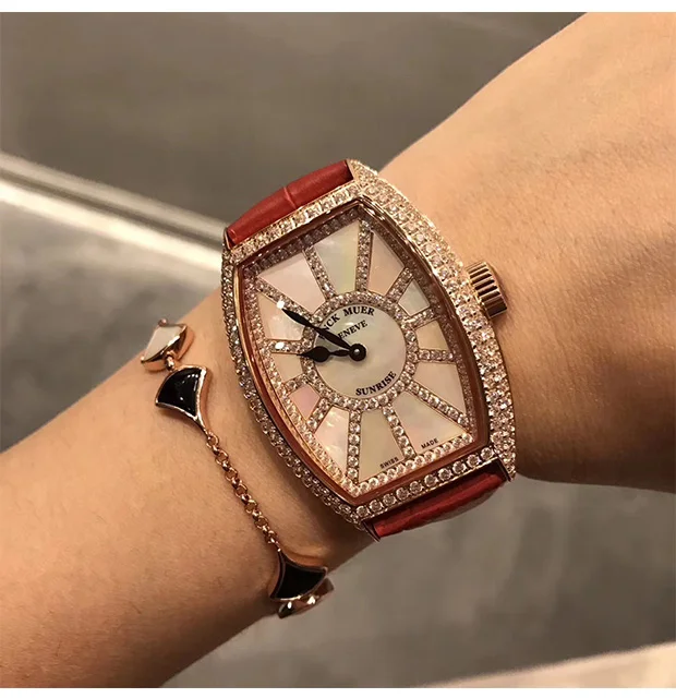 

famous Women's Watches Top Runway Luxury European Design Automatic Quartz Wristwatches FL2034P