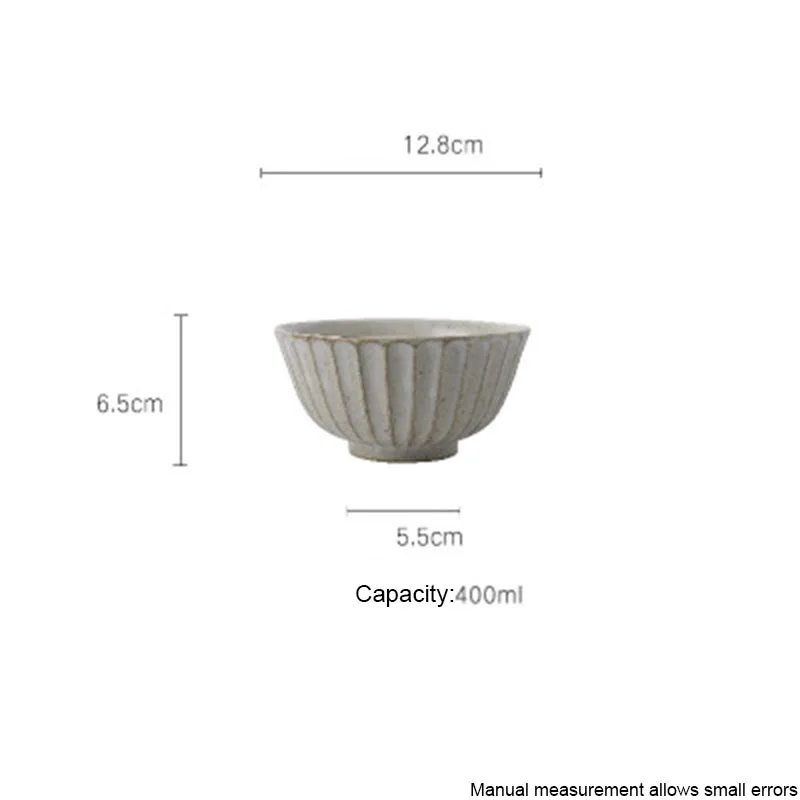 5 дюймов японская грубая керамическая чаша креативная винтажная керамическая чаша особенности ресторанная посуда миска для салата пиалы для лапши рамен - Цвет: 5 inches