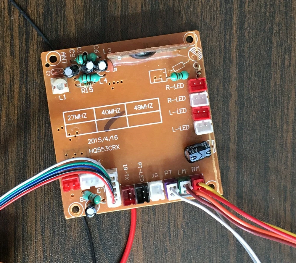 télécommande 27 mhz