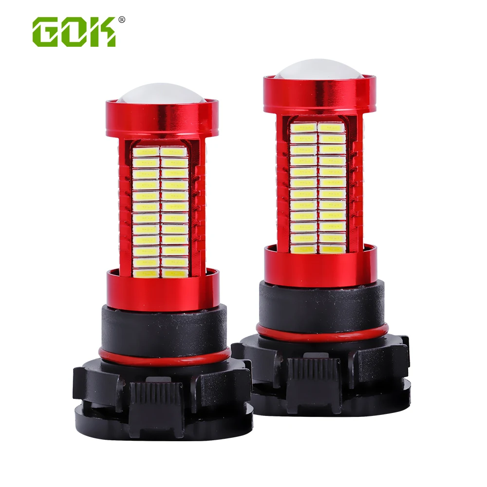 1 шт. супер белый автомобильный led h11 H16 106smd 4014 противотуманная фара светодиодная