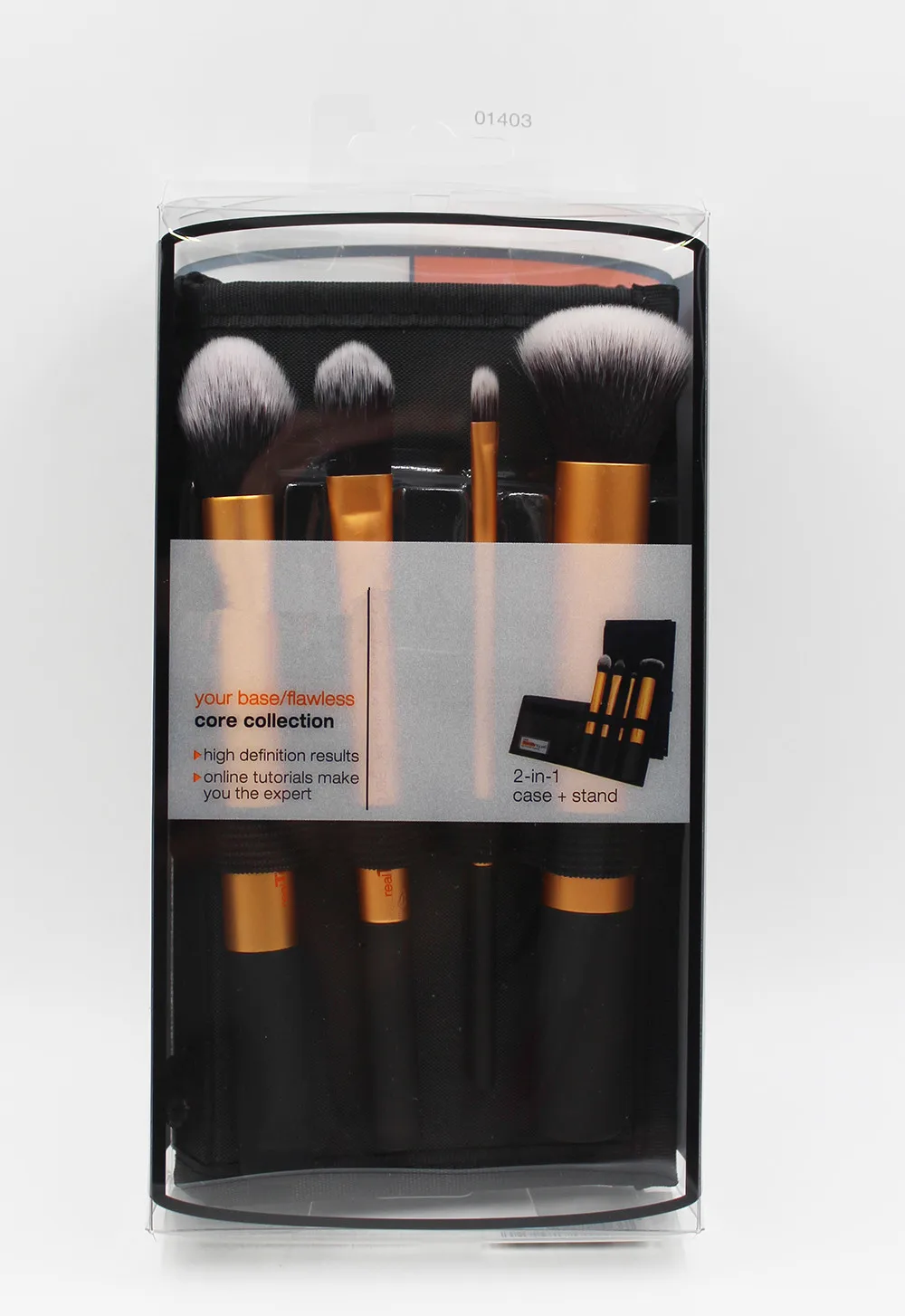 High Quality 2016 New 4pcs Professional Beginner Makeup Brush Cosmetic Brushes Real Makeup Powder Brushes Techniques Set Kit