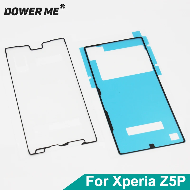 

Dower Me Front LCD Display Waterproof Adhesive Middle Frame Back Cover Full Set Tape Sticker For SONY Xperia Z5 Premium Z5P Plus