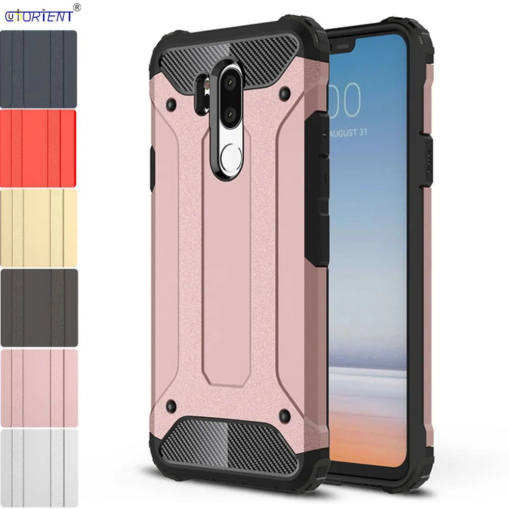Чехол-накладка для LG G7 ThinQ противоударный Гибридный чехол-бампер LGG7 G 7 LMG710EM |