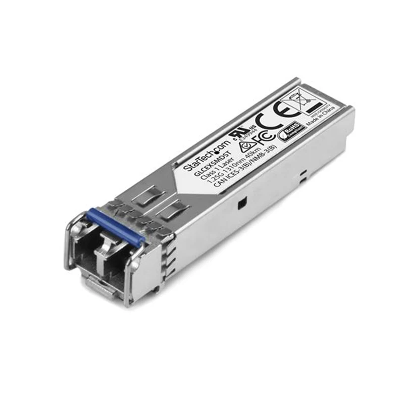 

StarTech.com Modulo Transceptor SFP de Fibra LC Monomodo 1000Base-EX MSA de 1000Mbps DDM DOM - Hasta 40km, 1250 Mbit/s, SFP, LC,