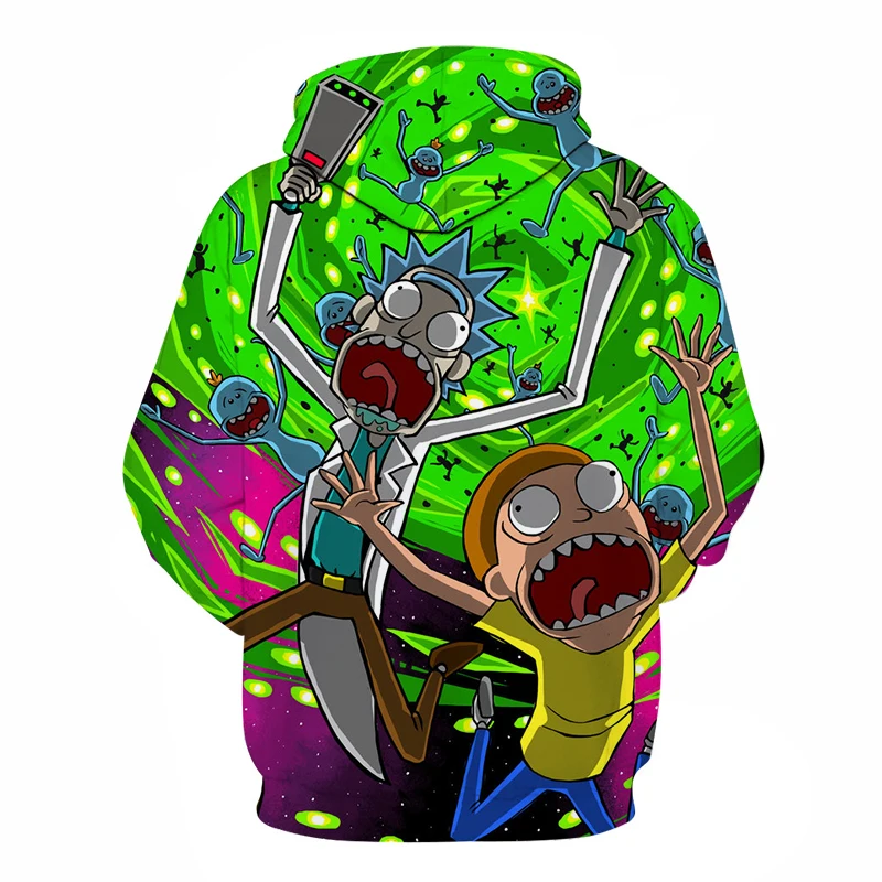 RICK AND MORTY 3D HOODIE