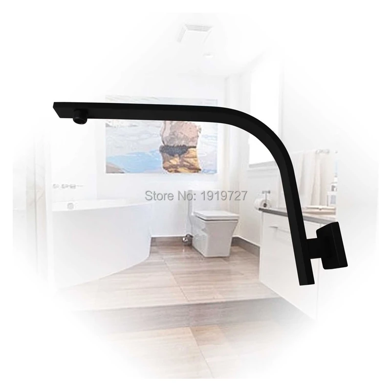 Factory Direct 100% Brass Matte Black Gooseneck