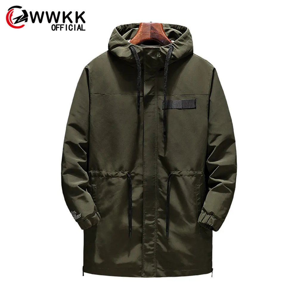 WWKK новый мужской популярный стиль колледжа Алфавит сплошной цвет походная куртка для отдыха Верхняя одежда верхняя одежда ветровка осень