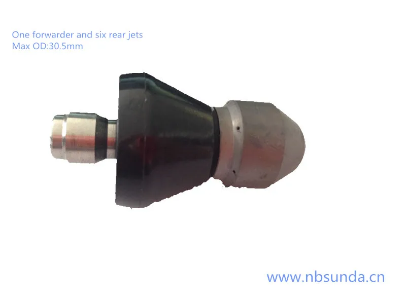 

Quick Connector Sewer Drain Cleaning nozzle for plumbers h.p sewer drain cleaner water jetter