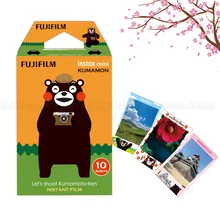 Оригинальная пленка Fujifilm Instax Mini 9 Kumamon 10 листов фотобумаги для мини 9 8 7s 90 25 Share SP-1 SP-2 Liplay